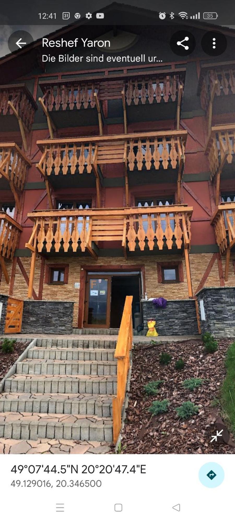 Velka Lomnica Apartman Robo Esterno foto